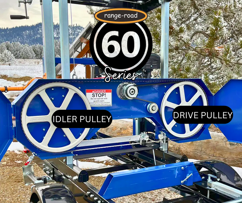 Range Road 60 Series Sawmill Replacement Belts