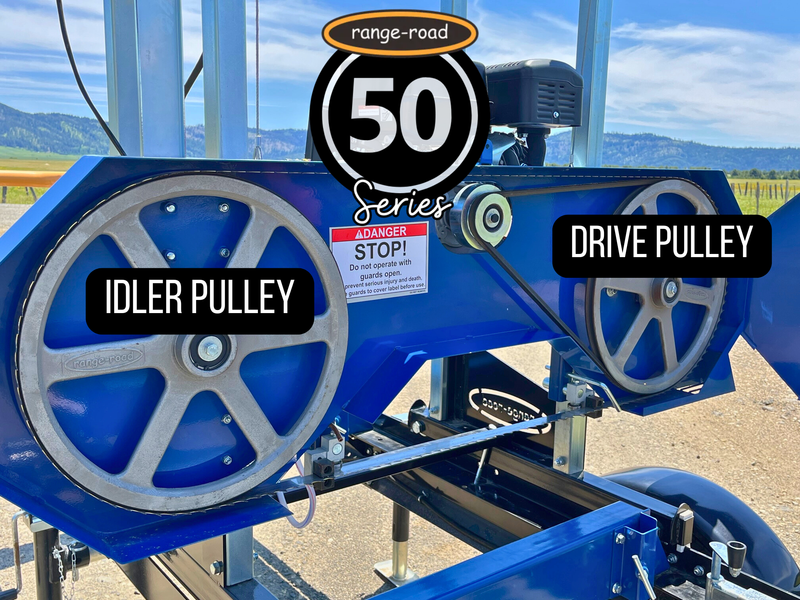 Range Road 50 Series Sawmill Replacement Belts