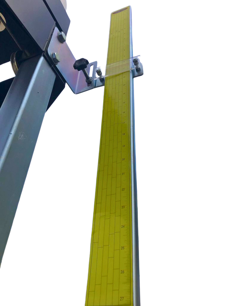 Magnetic Lumber Scale for Range Road Sawmills