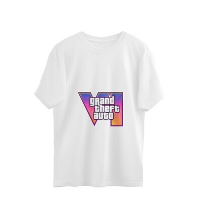 GTA 6 Premium Oversized T-Shirt – Level Up Your Style with Iconic Gaming Fashion