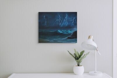 limitless lightning original art