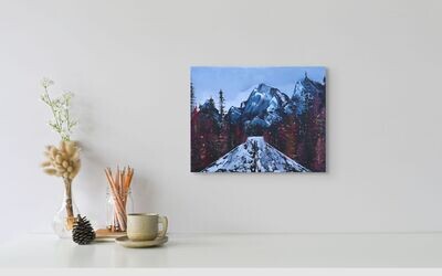 perseverance peak original art perseverance peak original art