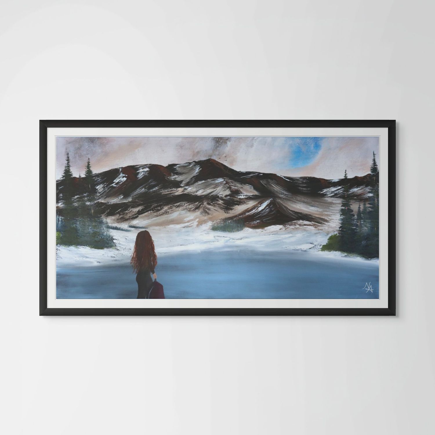 dreamy discovery framed print