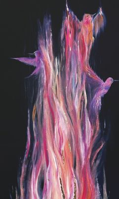 through the flames original art