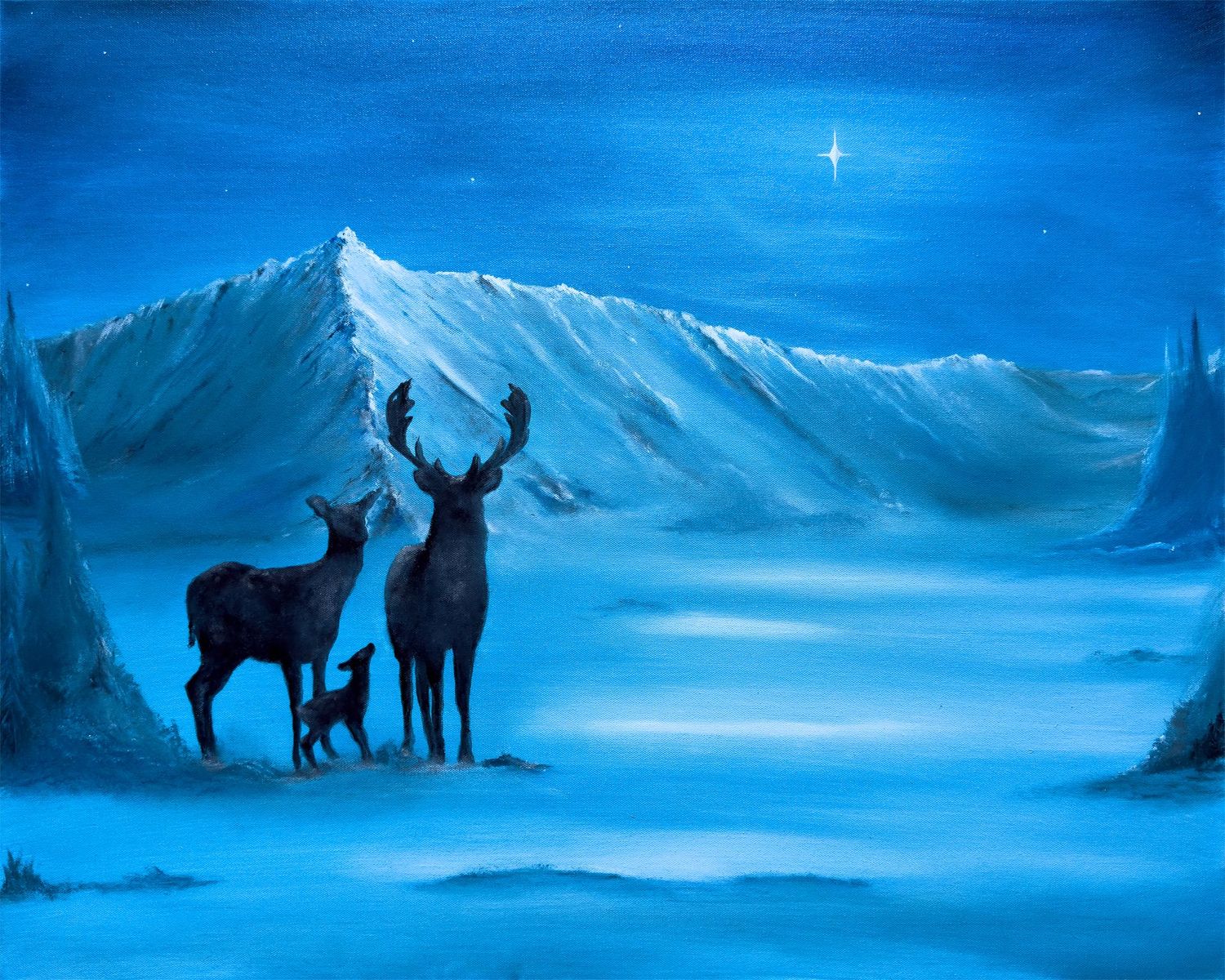 guided by light original art