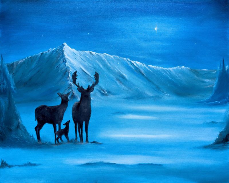 guided by light original art