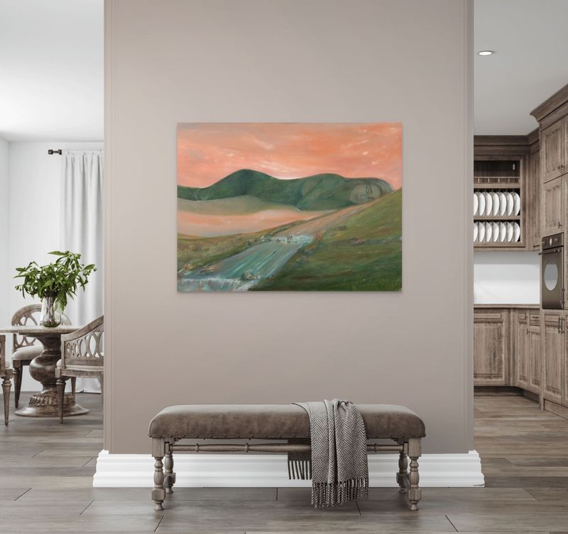 one with nature original art