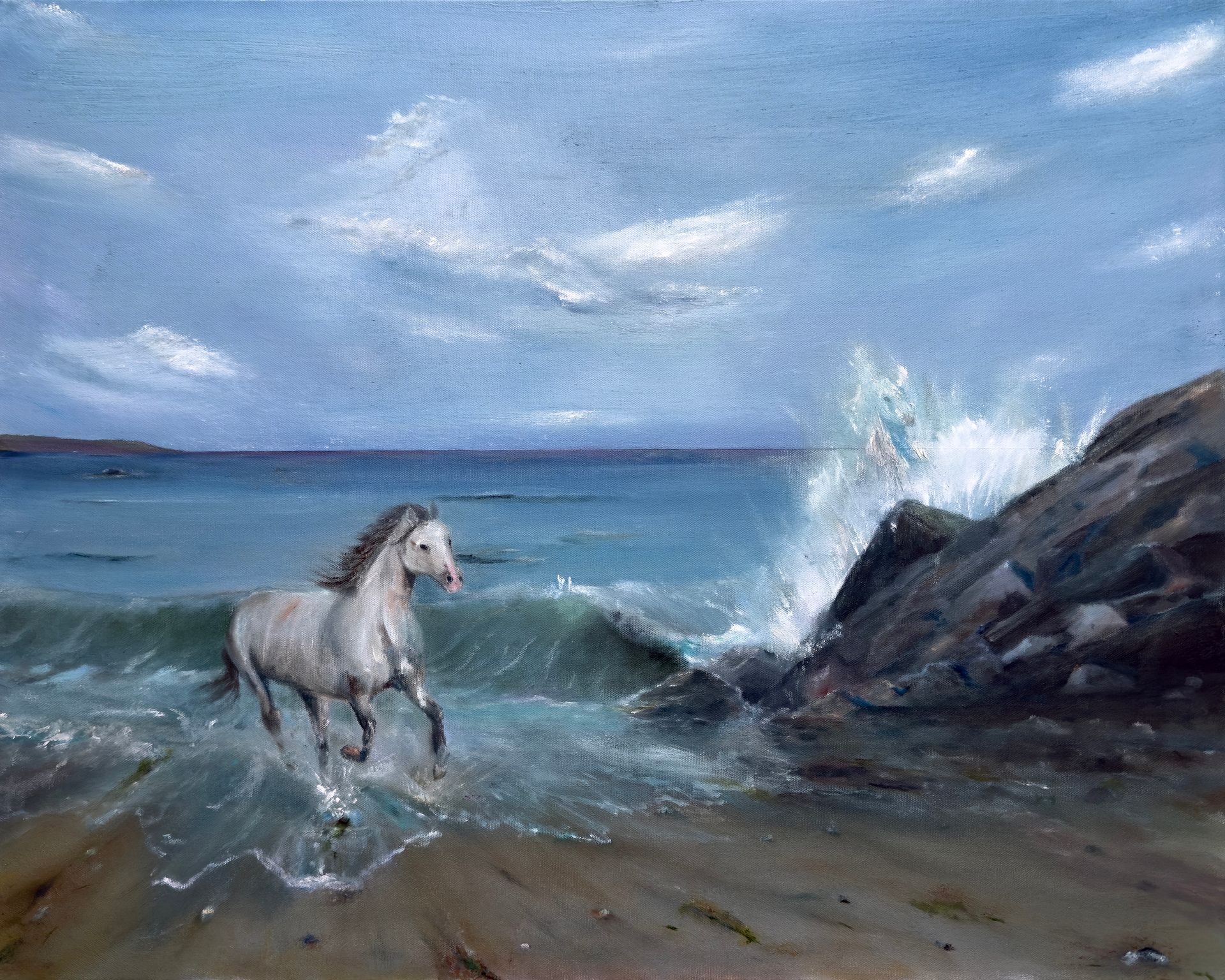 untamed waves original art