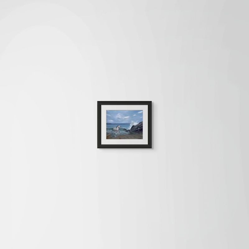 untamed waves framed print PRE-ORDER