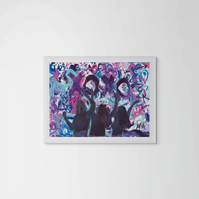 synergy matted print synergy matted print