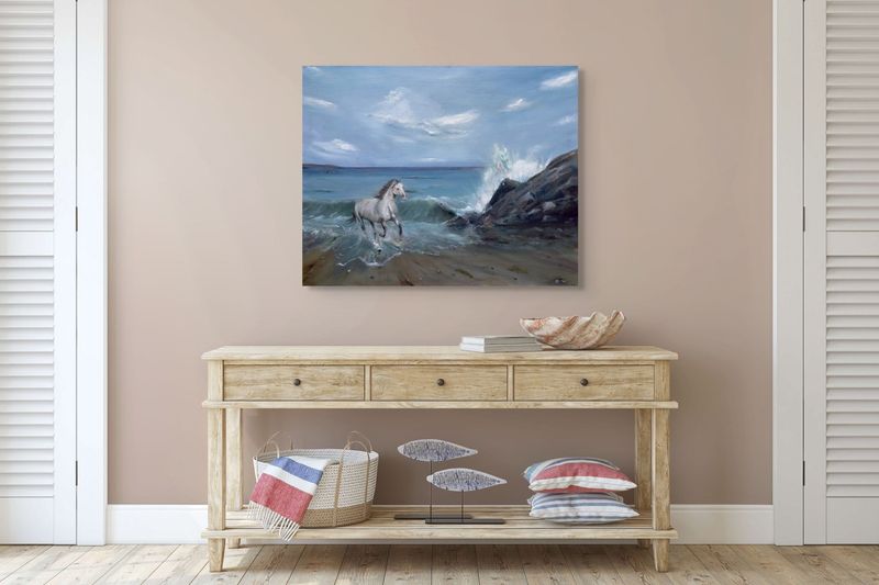untamed waves original art