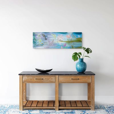 dance of the wild flowers original art