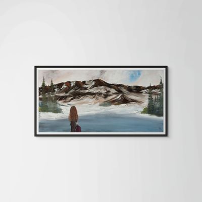 dreamy discovery framed print