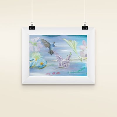 dance of the wildflowers matted print dance of the wildflowers matted print