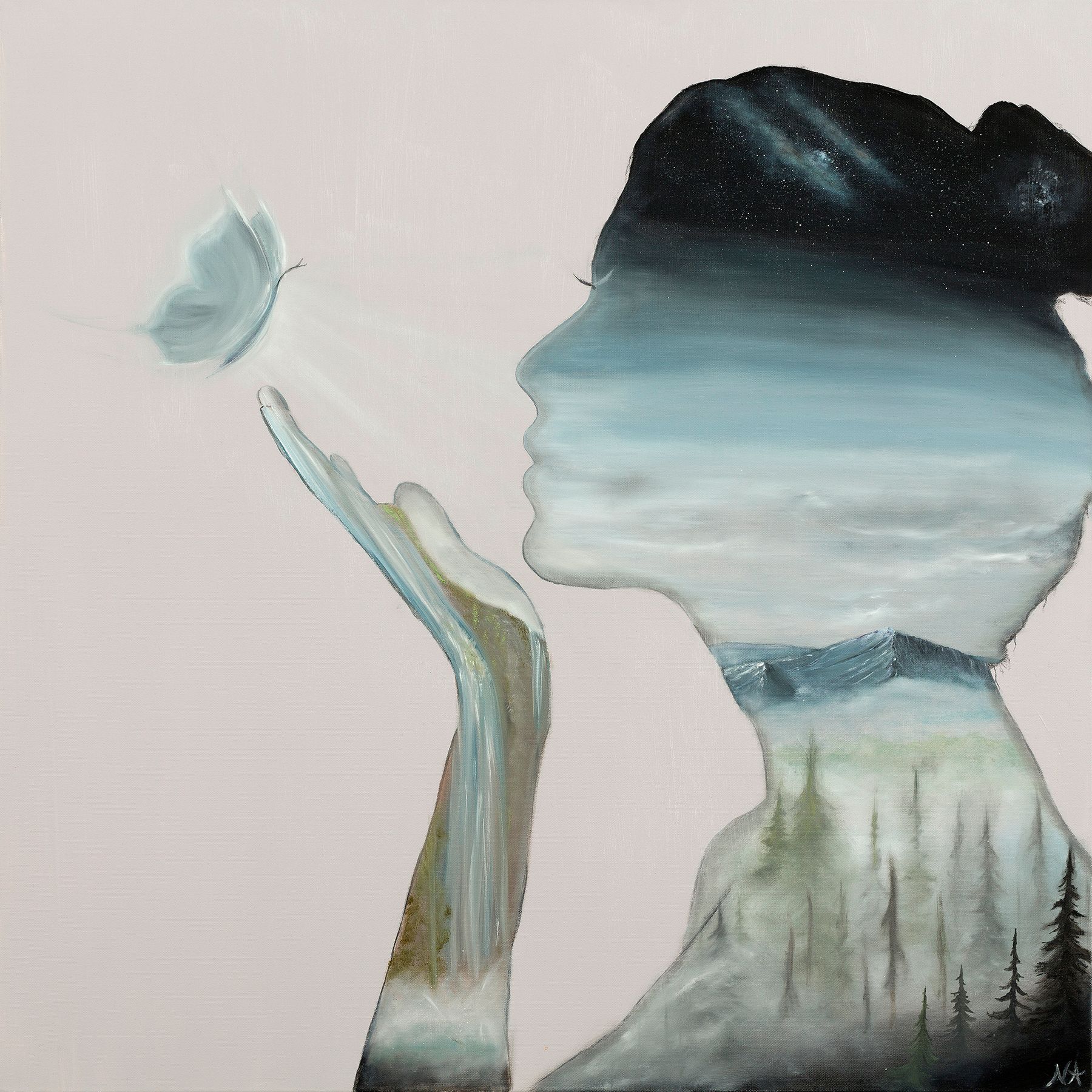 she's got soul matted print