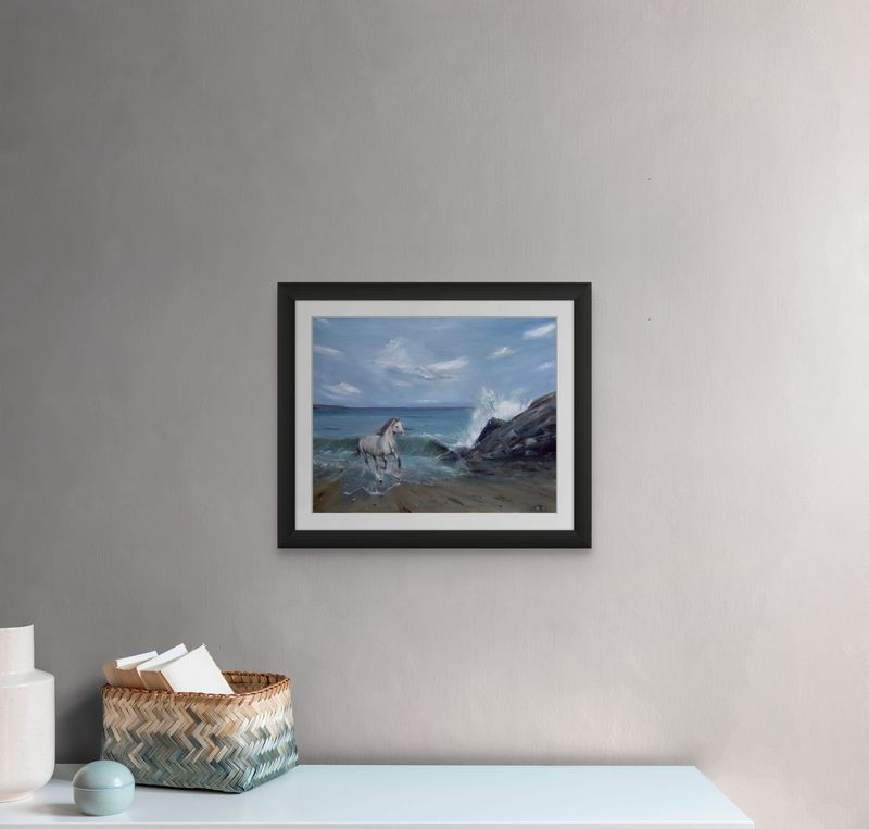 untamed waves artist proof