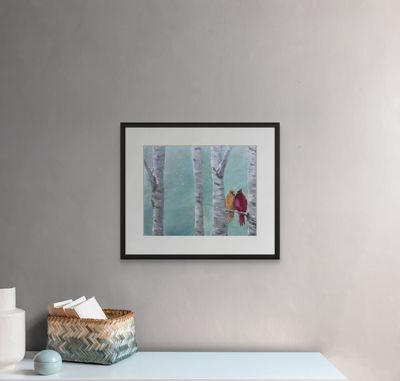 love birds artist proof love birds artist proof