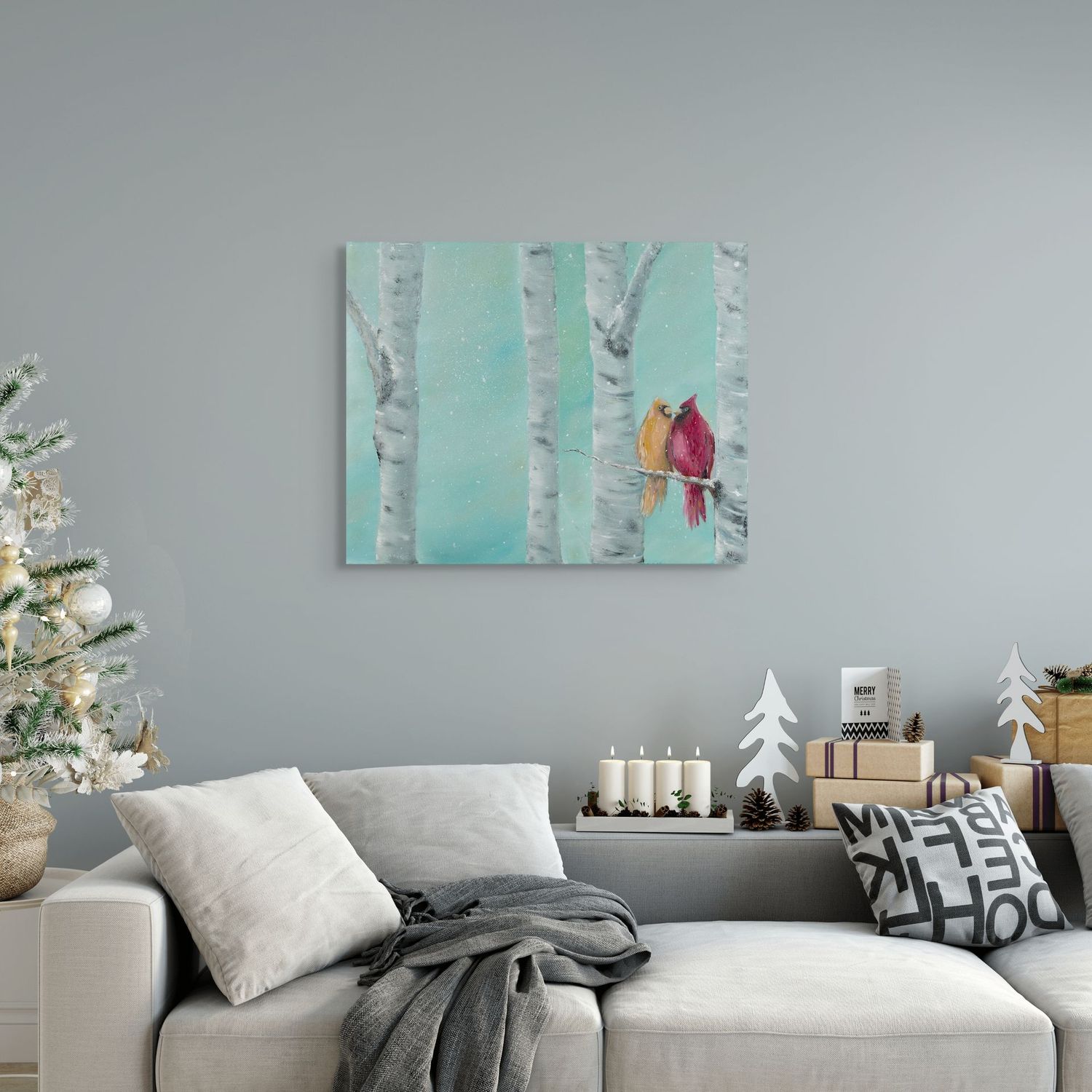 love birds original art