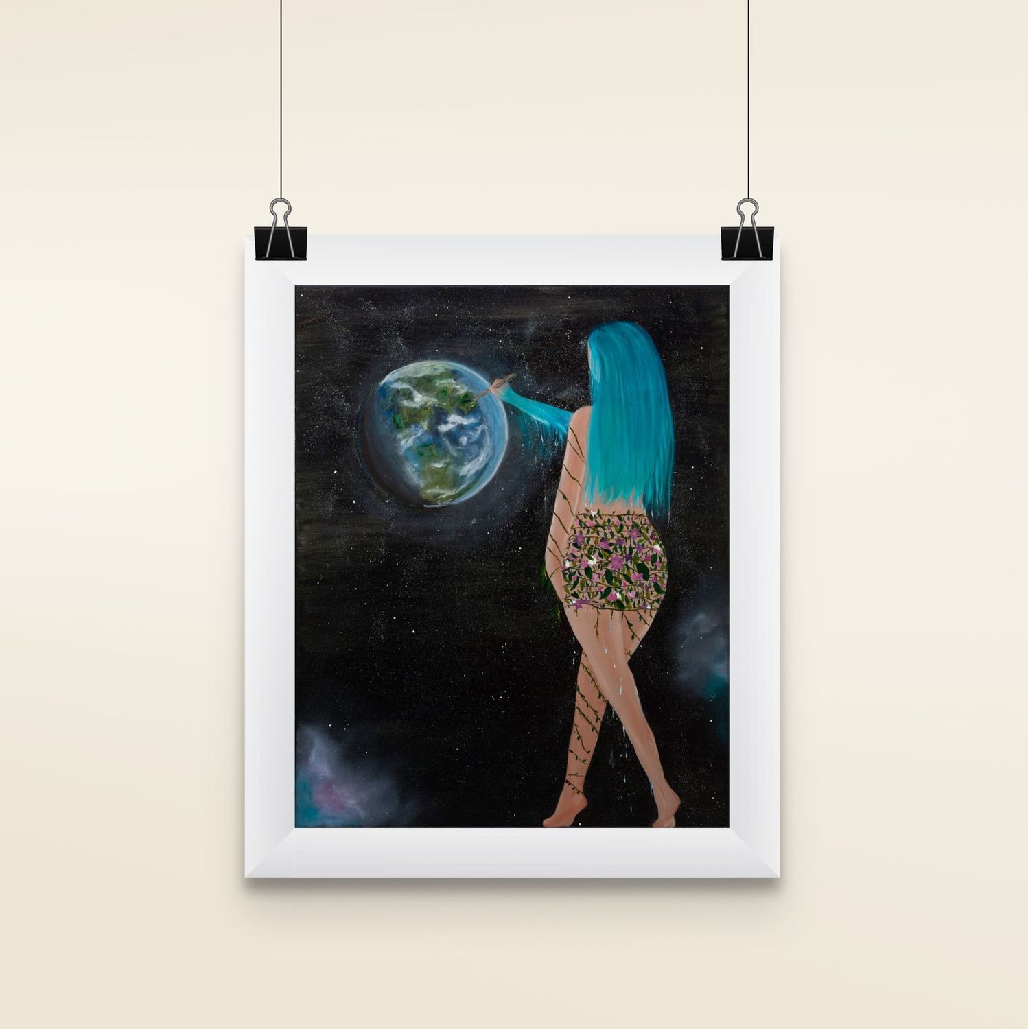 marvelous mother matted print