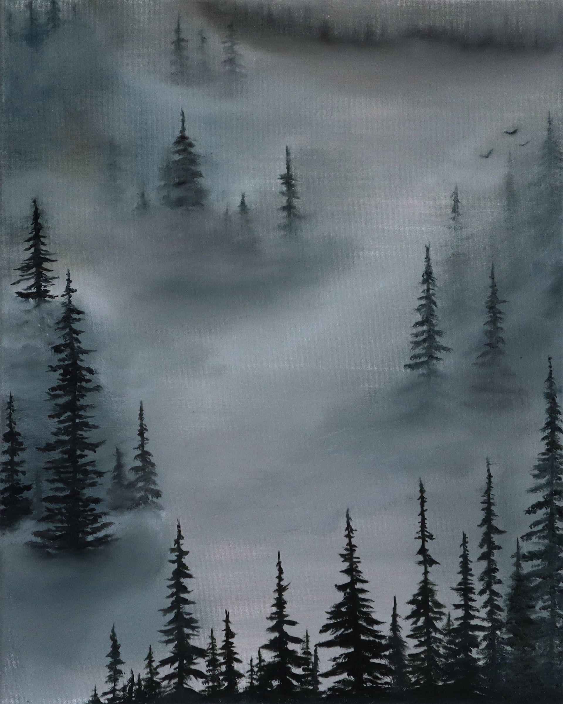forest fog artist proof