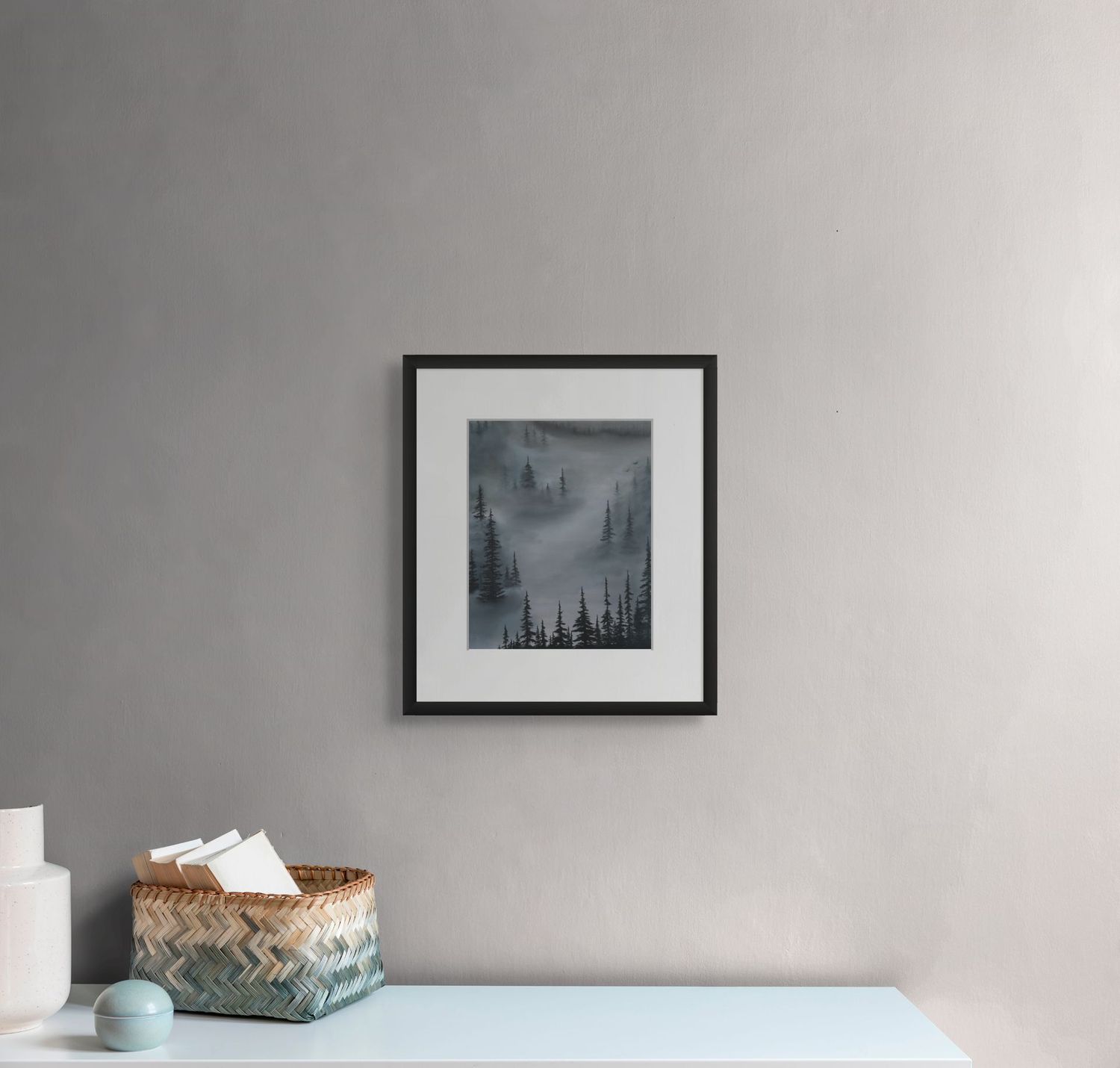 forest fog artist proof