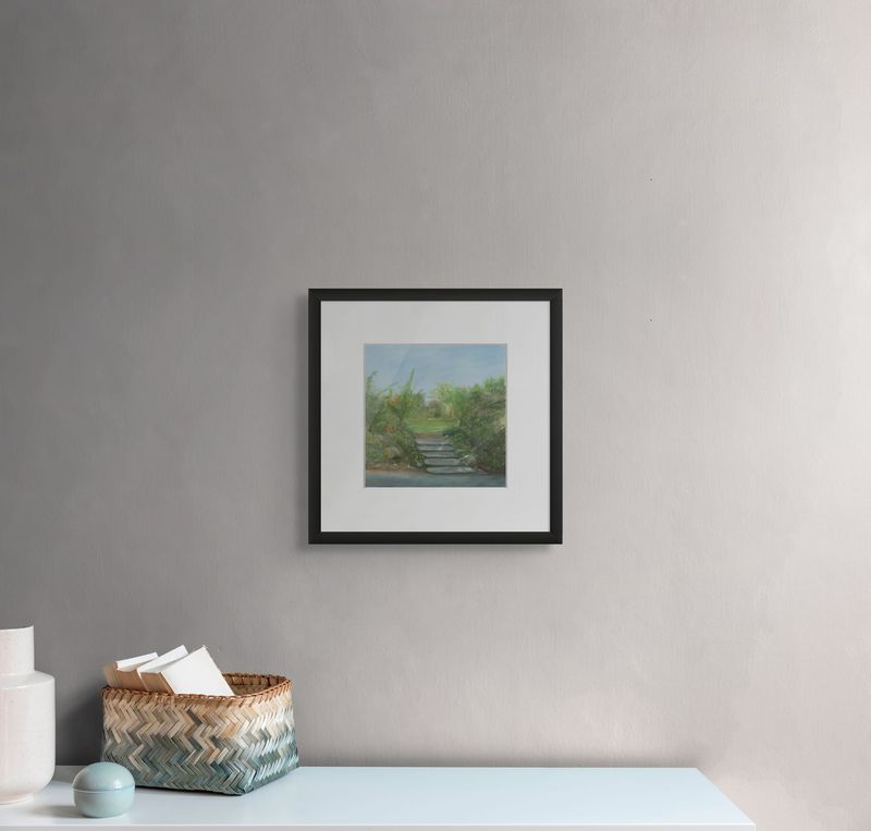 the peaceful garden artist proof