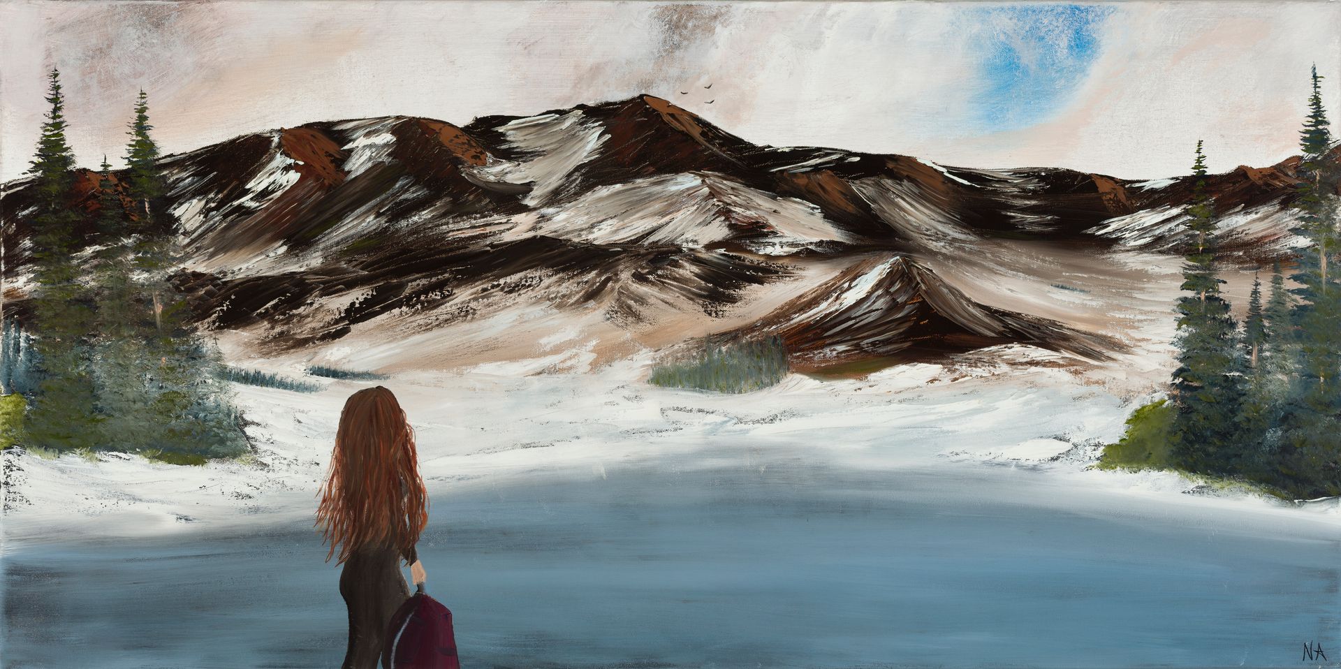 dreamy discovery original art