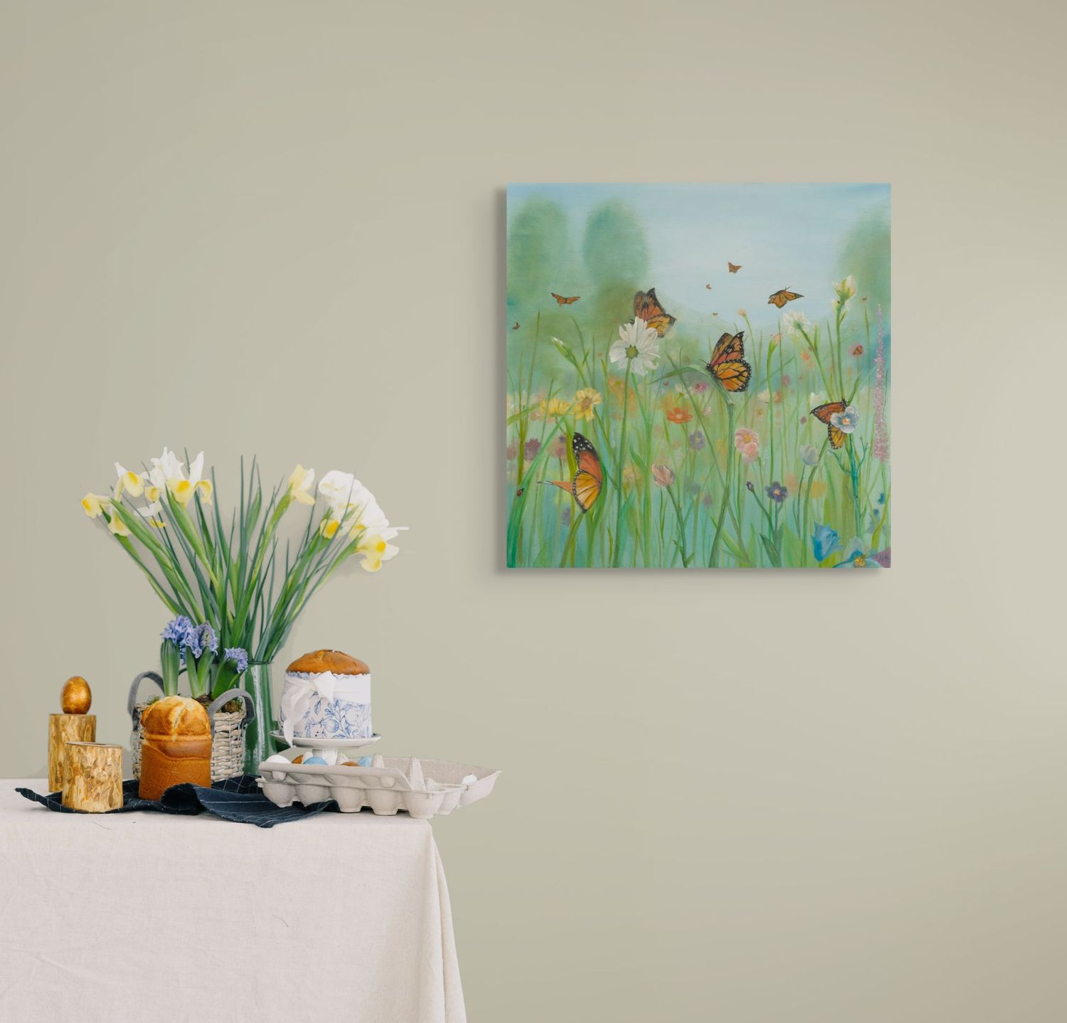 butterfly valley original art