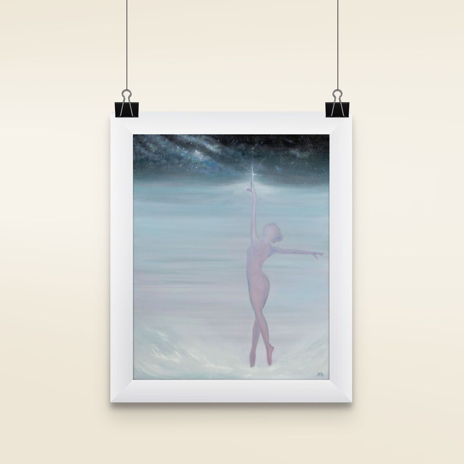 she's got dreams matted print she's got dreams matted print
