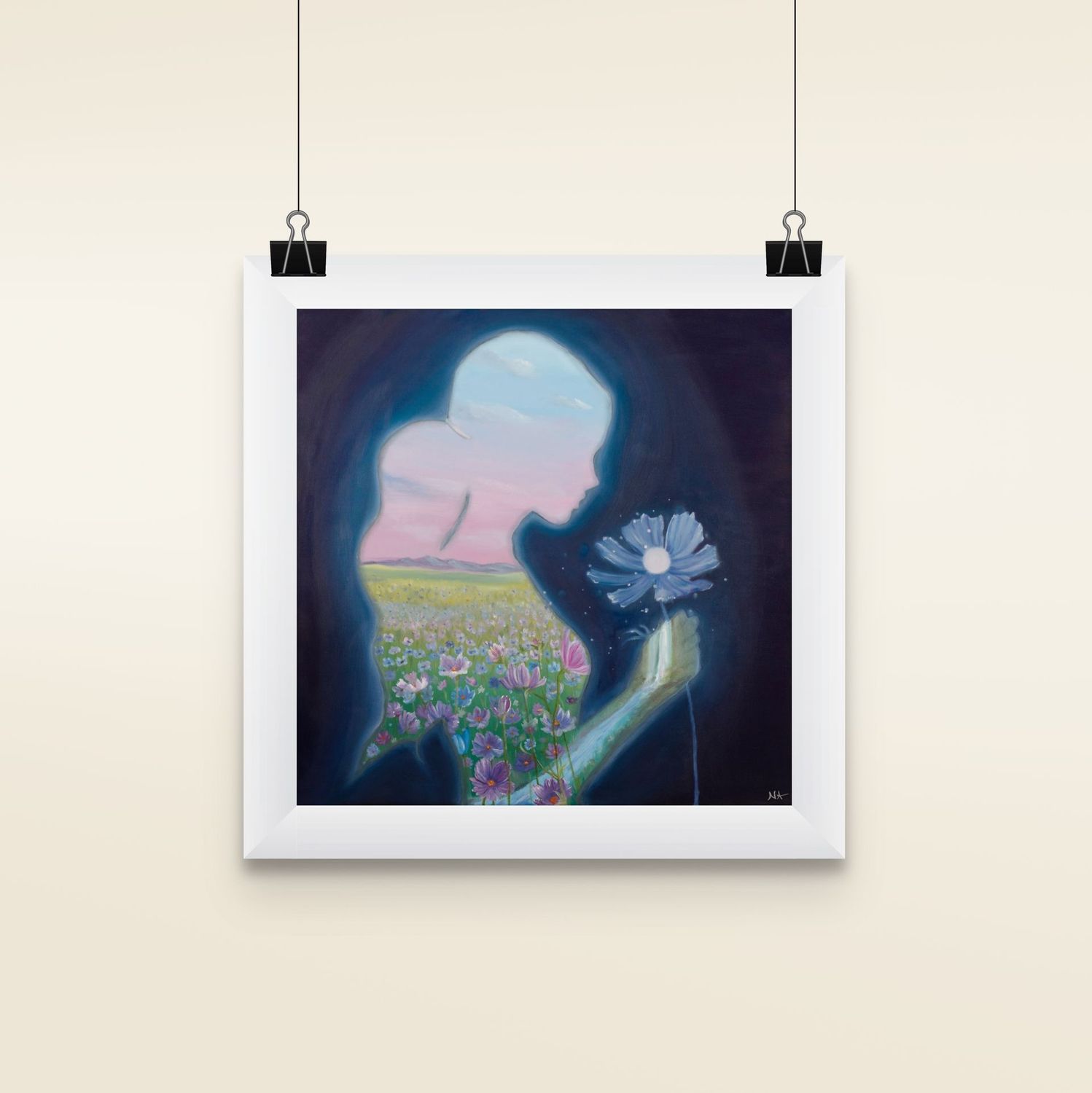 she's got hope matted print