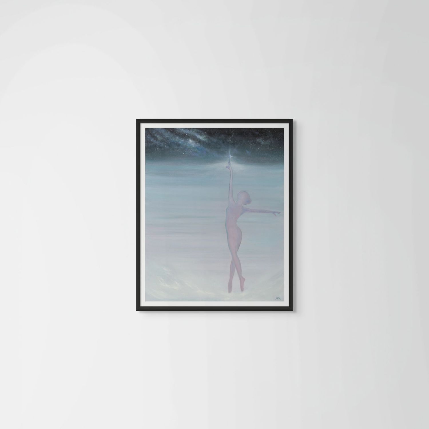 she's got dreams framed print