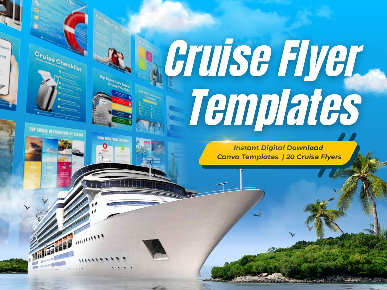 20 Cruise Flyer Templates