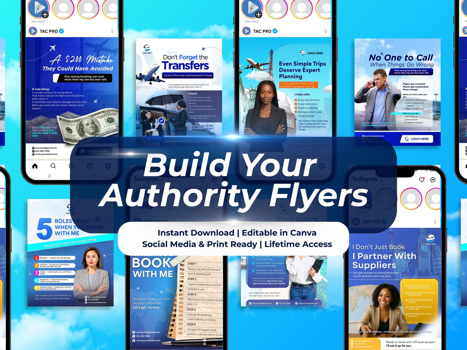 30 Build Your Authority Flyers