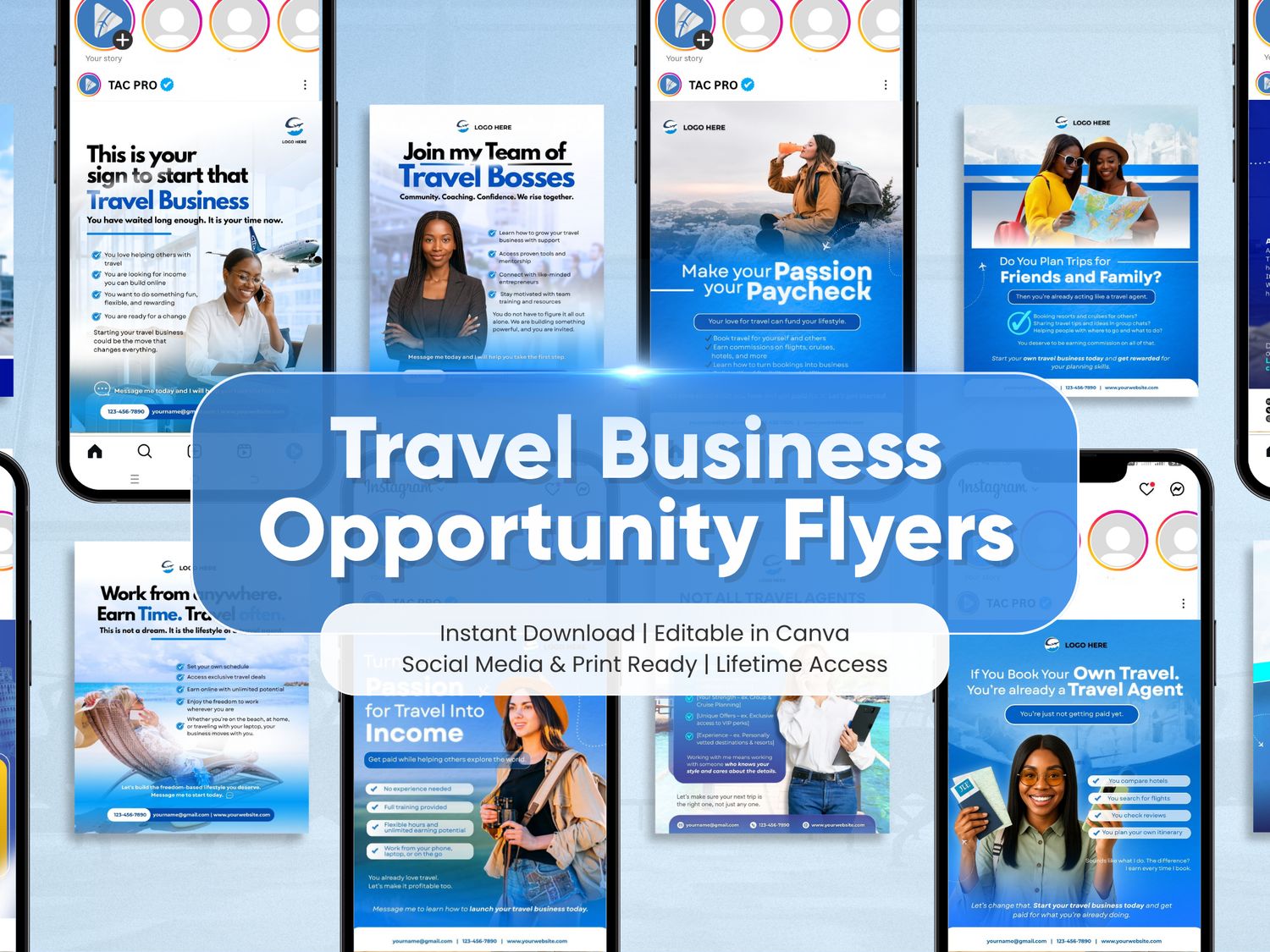 Travel Business Opportunity Flyers Travel Business Opportunity Flyers