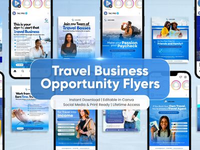Travel Business Opportunity Flyers