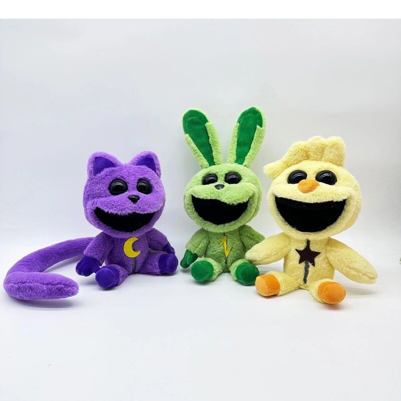 2024 Smiling Critters CatNap Plush Doll Toys Furry Monster Collection Doll Gift