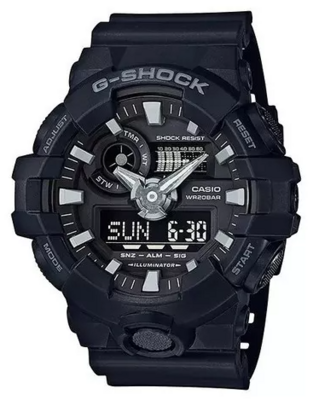Casio G Shock GA-700-1B Black