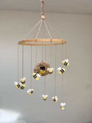 Bumble Bee Baby Mobile