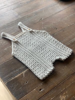 Baby super soft dungarees