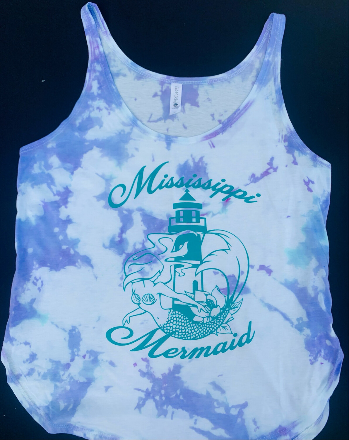Mississippi Mermaid Tie Dye Tank