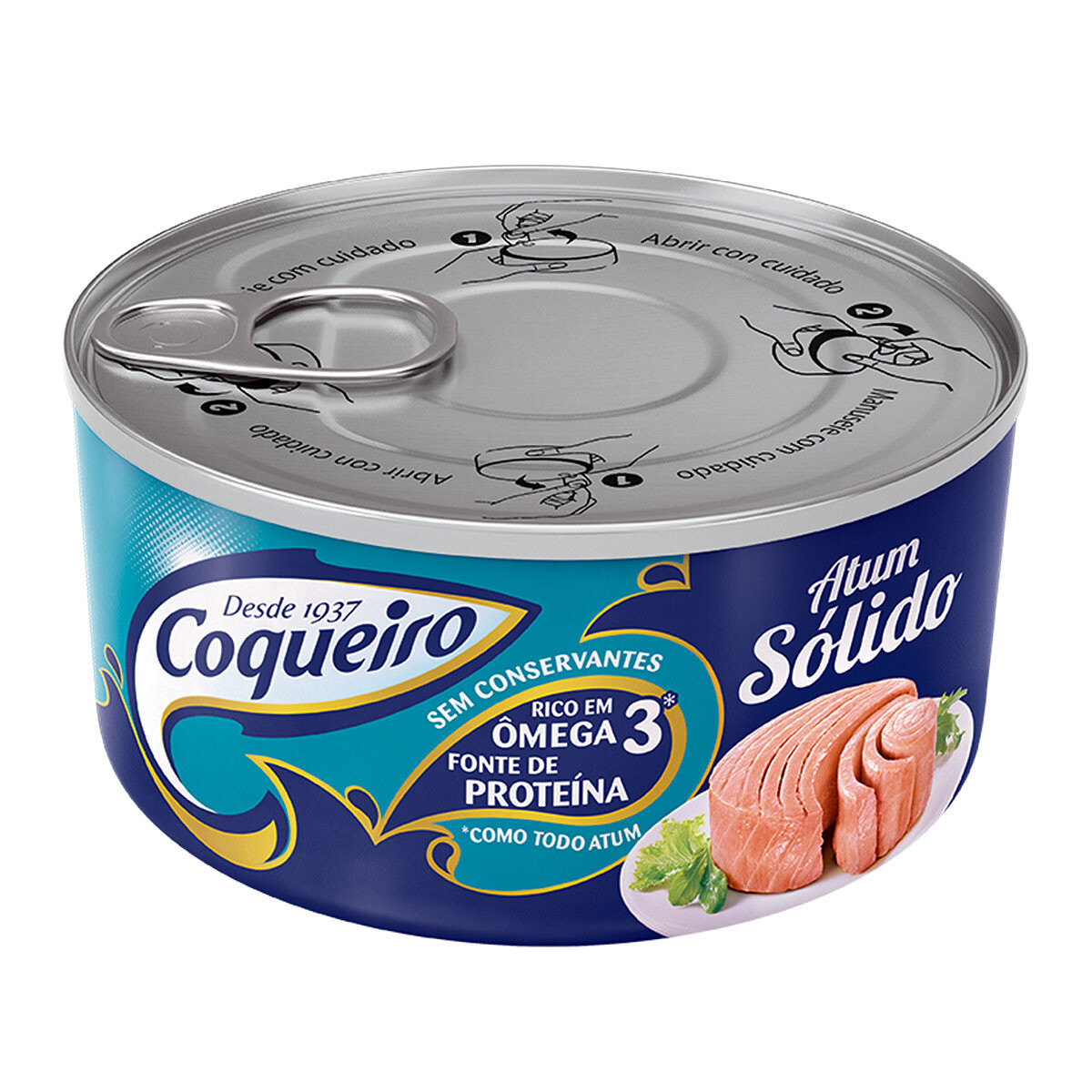 Atum Coqueiro - Sólido Óleo - 170 g