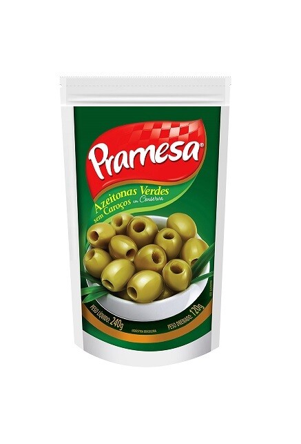 Azeitona Sem Caroço - Pramesa - Doypack - 120g