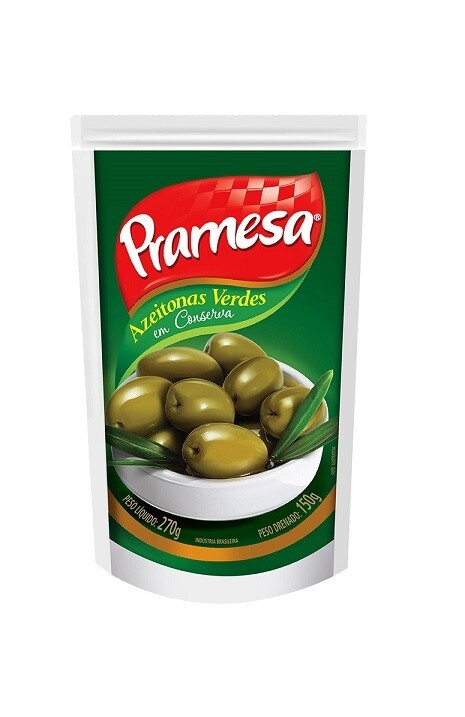 Azeitona Verde - Pramesa - Doypack - 150g