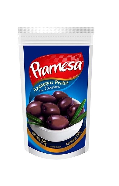 Azeitona Preta - Pramesa - Doypack - 150 g