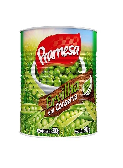 Ervilha em conserva - Pramesa - 170 g drenado