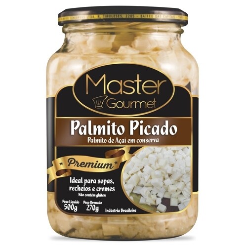 Palmito de Acai - Picado - Master Gourmet - 270g