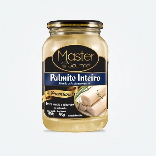 Palmito de Acai - Inteiro - Master Gourmet - 300 g