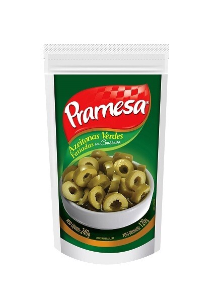 Azeitona Fatiada - Pramesa - Doypack - 120g