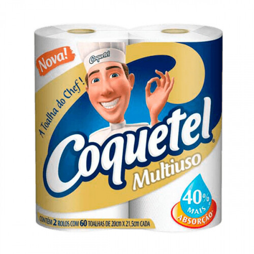 Toalha de Papel - Coquetel - Folha Dupla