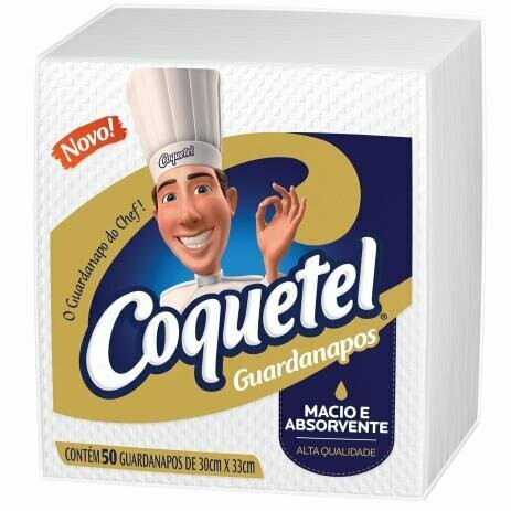 Guardanapo - Coquetel - Grande 30X33 cm - C/50